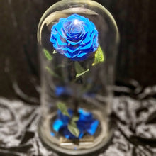 Load image into Gallery viewer, Royal Blue Large Enchanted Rose
