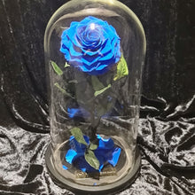 Load image into Gallery viewer, Royal Blue Large Enchanted Rose
