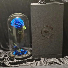 Load image into Gallery viewer, Royal Blue Large Enchanted Rose
